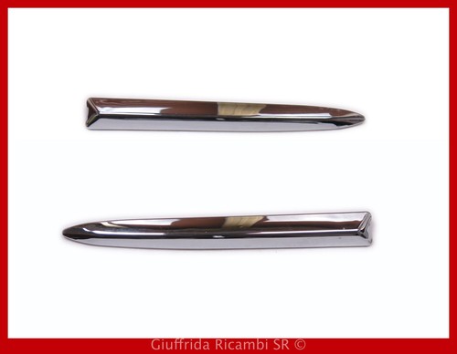 Front chrome bumper - front, molding