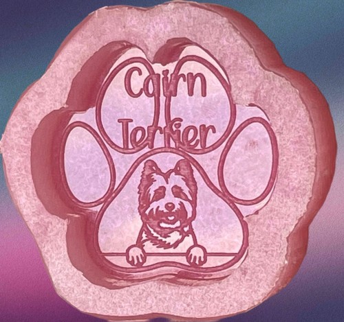 Cairn terrier paw silicone - cairn,