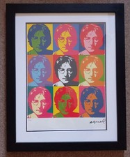 ANDY WARHOL SIGNED IN PRINT  ‘JOHN LENNON’