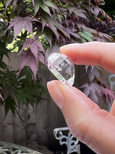 Herkimer diamond double water - double,