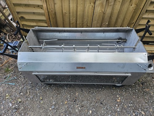 Pig hog roast machine - pig,
