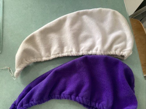 Hair wrap towel white - hair,