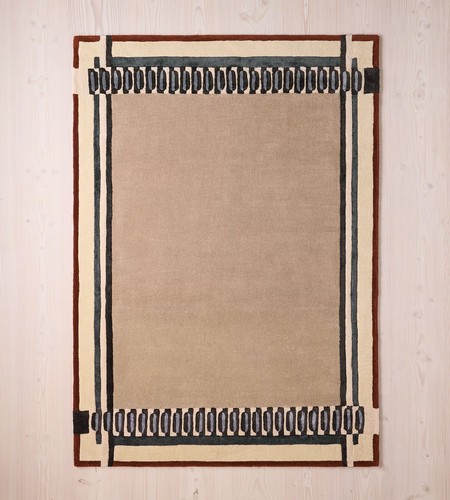 Hand tufted rug 100 wool - hand,