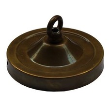 Brass Ceiling Rose Light