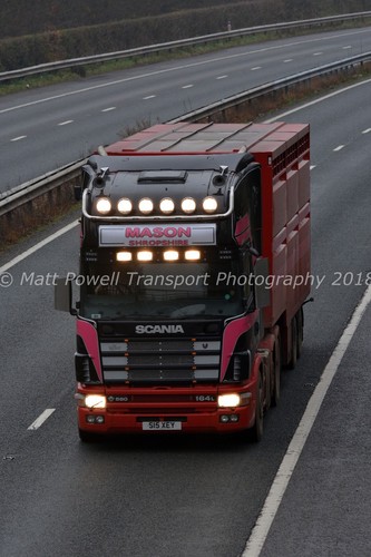 Truck photo 12x8 scania 164l - scania,