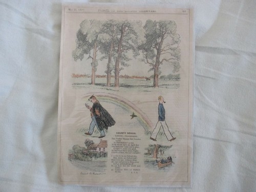 1928 punch cartoon - 7.5", x
