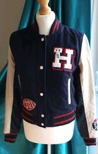 Tommy Hilfiger Letterman Jacket 30th Anniversary Leather Wool M / S Limited Edit