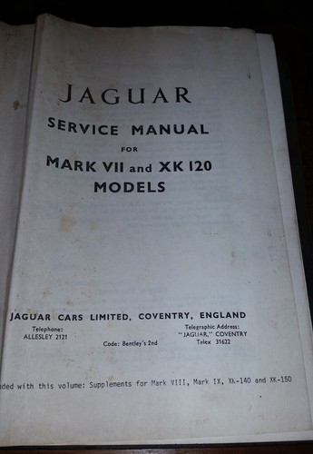 Original jaguar mark - mark, vii