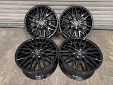 Mercedes Sprinter VW Crafter 20” Axe EX30T Alloy Wheels 6x130 Gloss Black