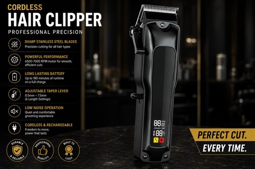 Hair clipper for men cordless - hair,