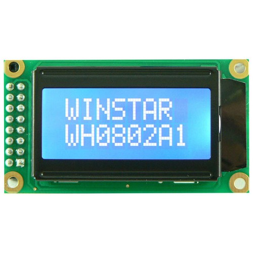 Winstar lcd 8x2 stn neg - lcd, blue