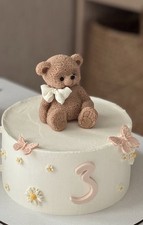 Teddy bear cake toppers edible - toppers,