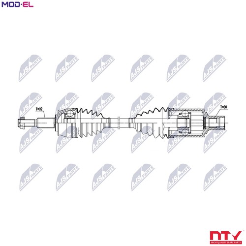Drive shaft npw - npw-ch-173, for
