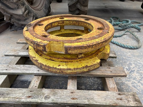 Tractor wheel front weight - front,