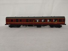 Lima LMS Brake 1st Corridor Coach 5051 Maroon with Seated Passengers O Gauge