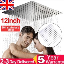 12" Square Shower Head Chrome