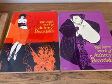 The Early & Later Works of Aubrey Beardsley Vintage Art Books