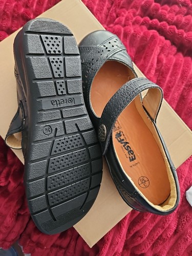 Black leather dolly - leather,