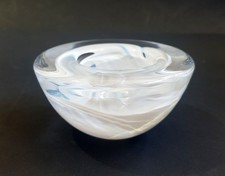 Kosta Boda Atoll White Clear