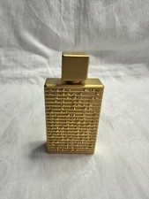 *USED* Yves Saint Laurent Perfume Bottle Cinema Ltd Edition Gold Metal *Empty*