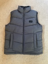 Hollister Padded Grey Gillet Men’s Small Bnwt