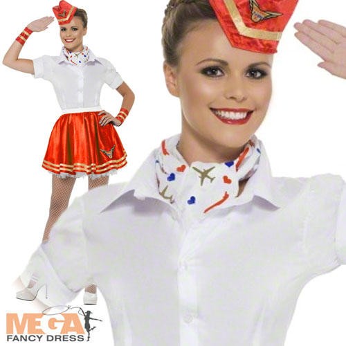 Air hostess skirt - hat, kit