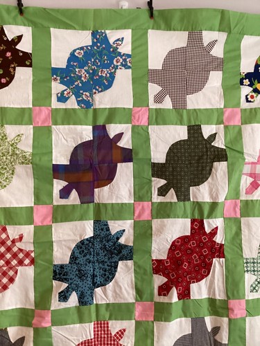 Quilt top turtle terrapin four - terrapin,