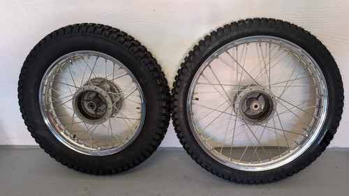 Wheelset front rear wheel