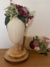 Dusky, Burgundy & Green