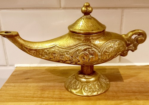 Vintage solid brass heavy - vintage,