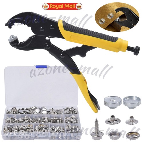 283pcs snap fasteners kit - 283pcs,