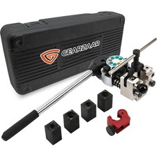 Brake Line Flaring Tool Kit Double Flaring Tool 45° for 3/16" to 3/8" Tube kit