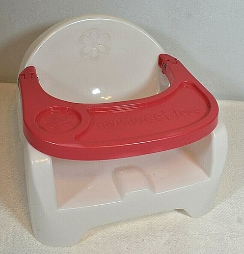 Plastic red white feeding - red, &