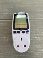 MAXICO Dual Tariffs Electricity Usage Monitor Power Meter Energy UK Plug