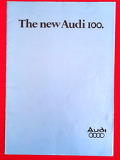 1978 AUDI 100 Sales Brochure - 100 GL-5E, LS, GLS Colours - Excellent Condition!