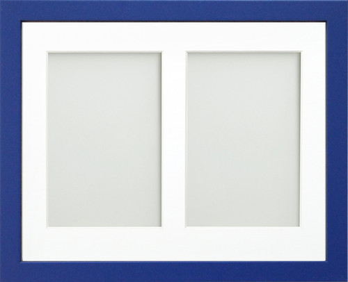 Blue picture photo frames - photo,
