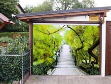 3D Green Willow Tree N367