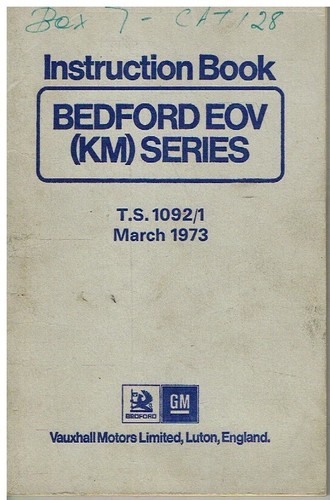 Bedford eov 466ci diesel - eov, (km)