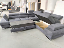 Corner Sofa Bed GALA MAX  -  fabric velvet  WATERPROOF __MODEL 2025 __!