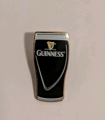 Guinness pint glass enamel - pint,