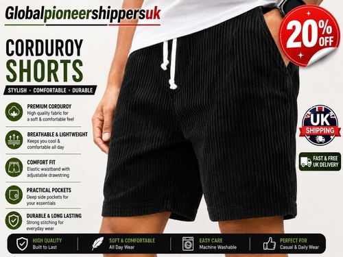 Mens corduroy beach shorts - mens,