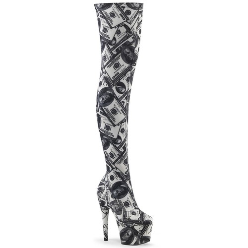 Pleaser over the knee - over,