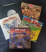 5 X King Kurt Vinyl Singles Bundle Original 80s Psychobilly "Rare"