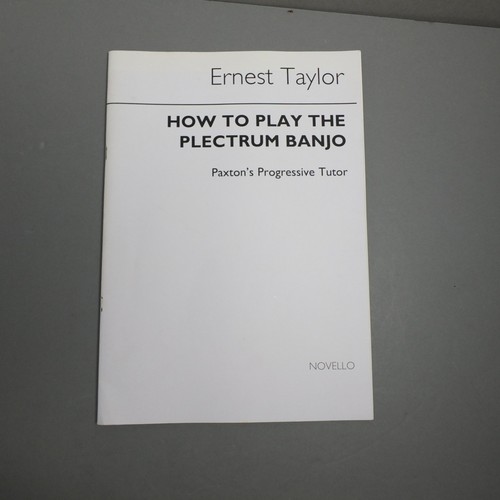 How play the plectrum - play, banjo