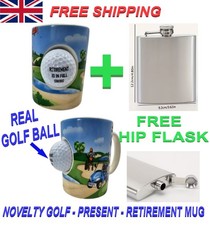 Golf Fun MUG REAL GOLF BALL