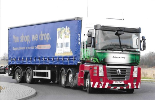 Eddie stobart renault h160 - stobart,