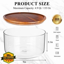 LOVYANXUE Large Glass Trifle