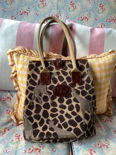 Liz cox tapestry and leather - and,