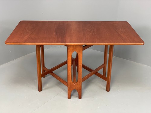 Vintage teak dropleaf table - vintage,