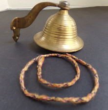 Vintage Rare Rustic Brass Bell